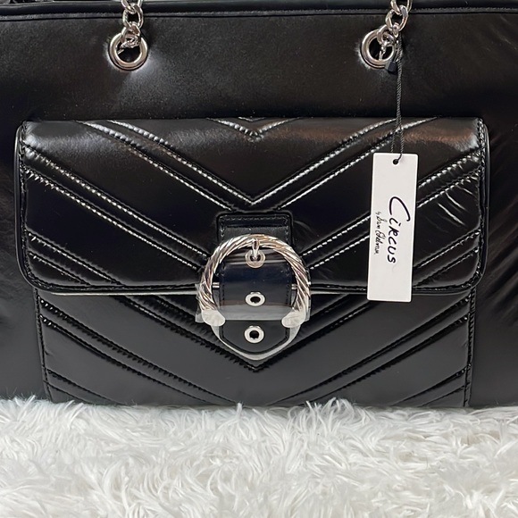CIRCUS by Sam Edelman ~ Carmen Nylon Tote ~ Black ~ NWT! - Picture 2 of 11